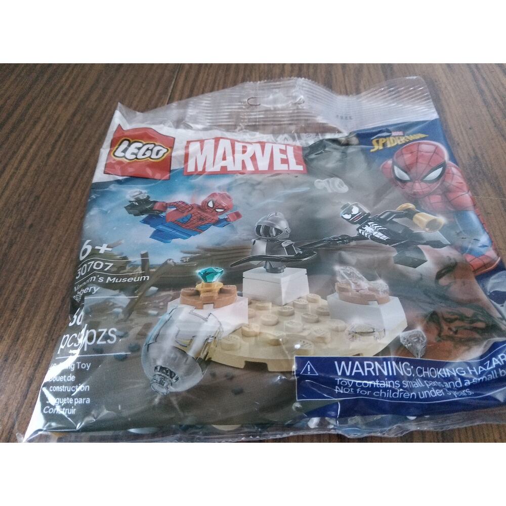 Lego Marvel Venom's Museum Robbery #30707 New Sealed Package